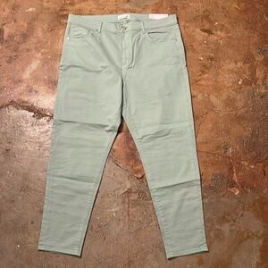 Loft light green denim